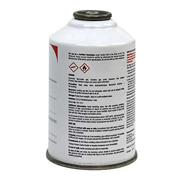 1234yf Refrigerant Freon for MVAC use in a 8-Ounce Self-Sealing Container