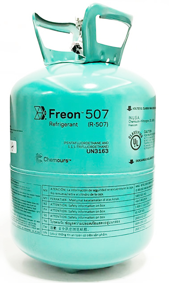 R-507 Refrigerants 25lb - Freon R-22 replacement