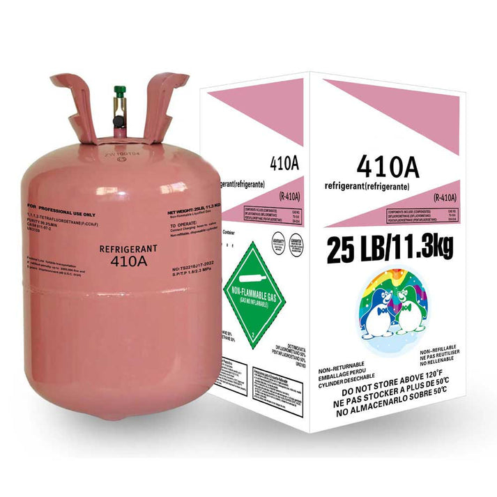 R410 Automotive Refrigerant 1 x 25lb Cylinder